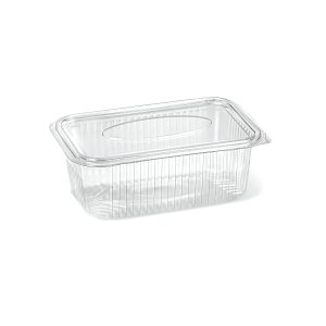 PET HINGED LID CONTAINER